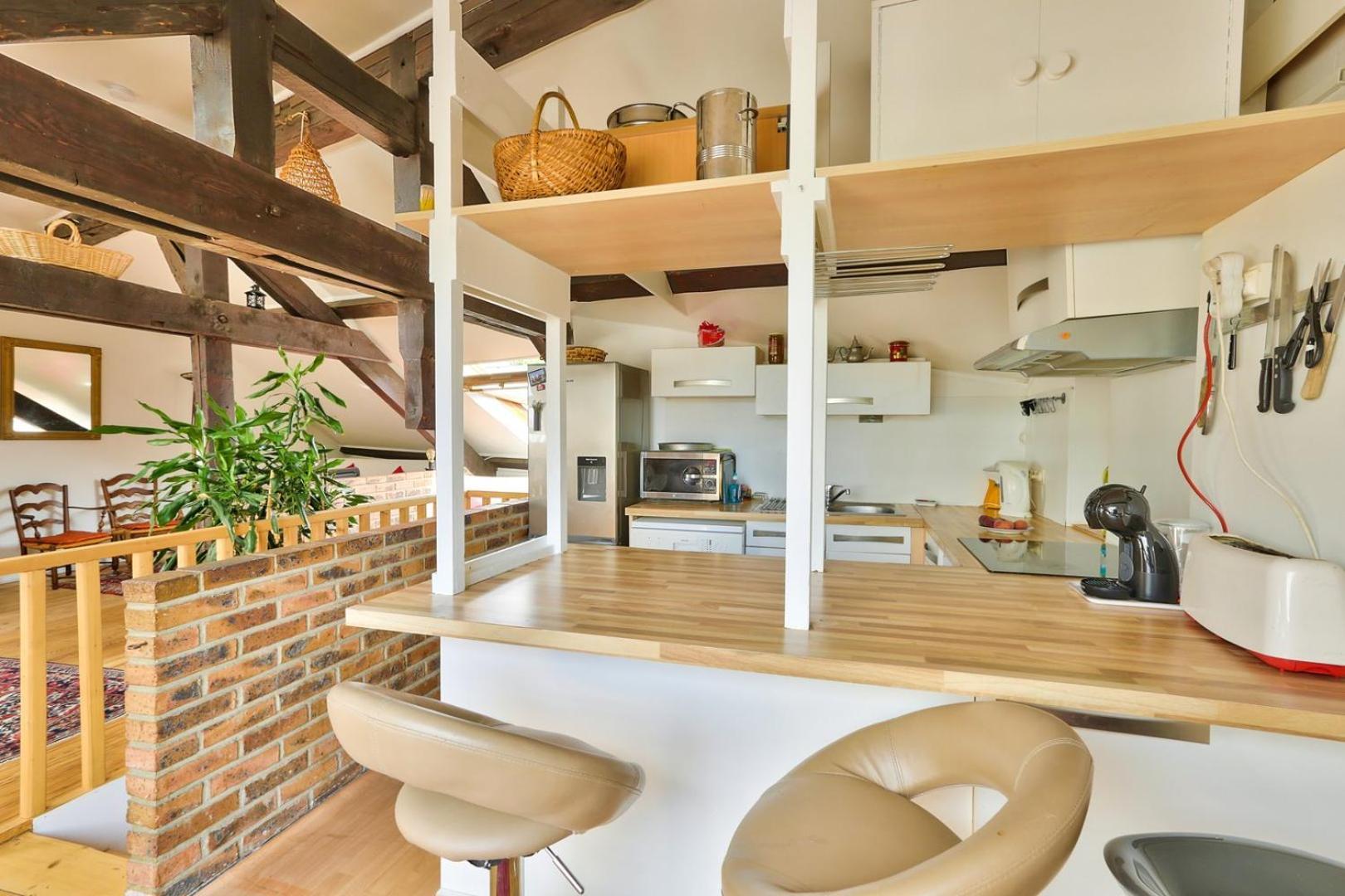Apartmán Rustic Bohemian Duplex In Meudon Exteriér fotografie